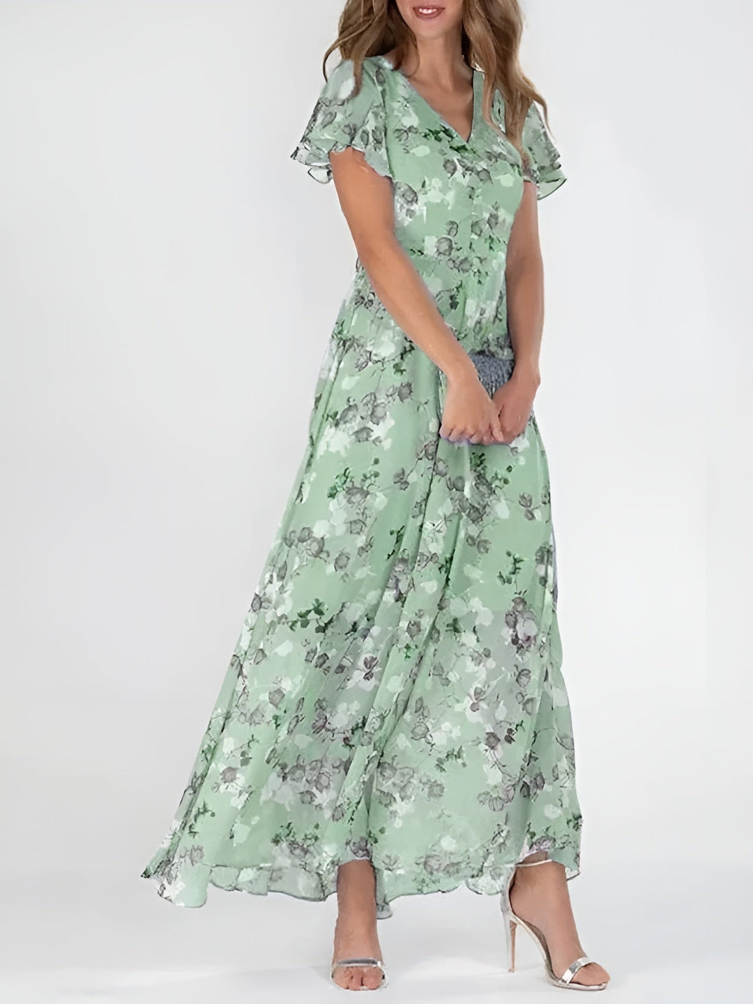 Elegantna Haljina koja Pokriva Trbuh