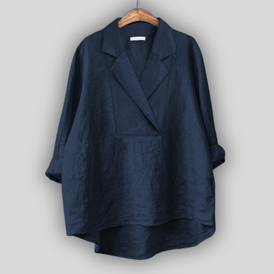 Linen Bluzica “Ružičasta Aura”