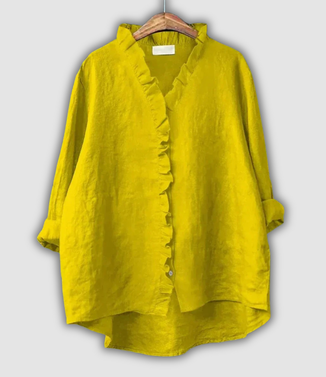 Linen Bluza Kava Smirenost