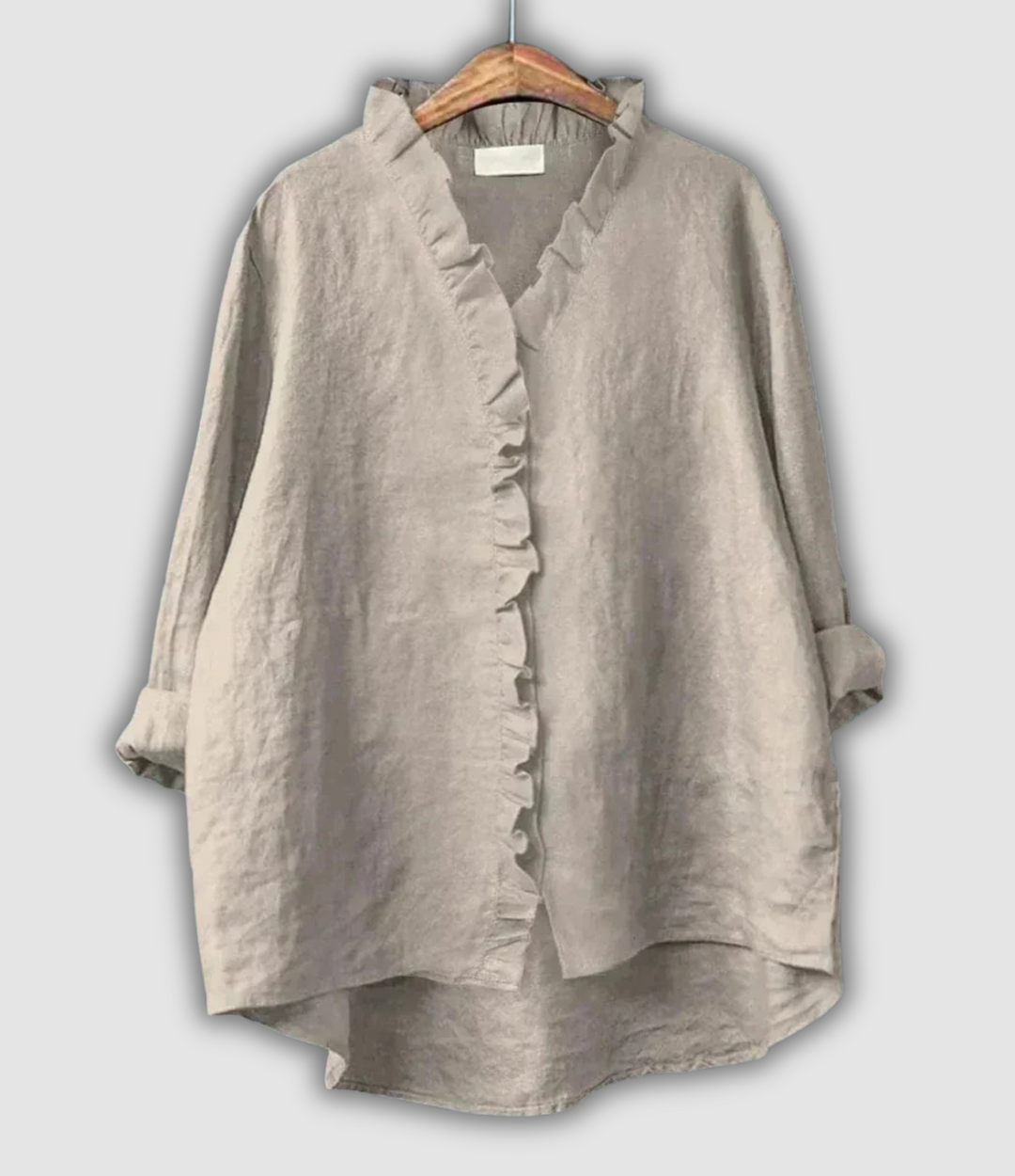 Linen Bluza Kava Smirenost