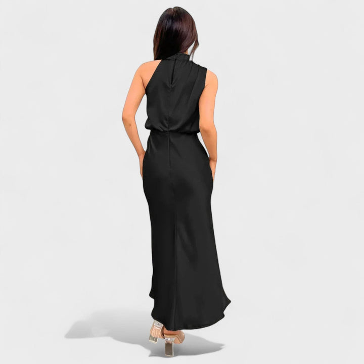 Ružica - Elegantna Svilena Haljina
