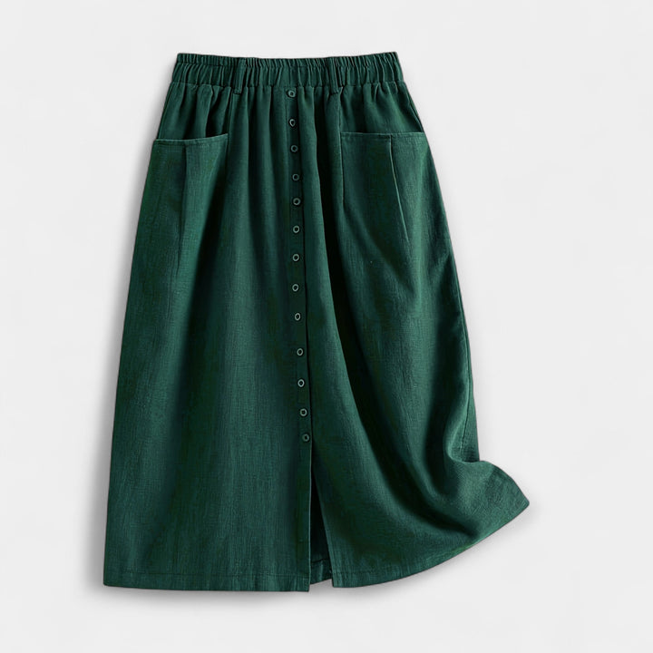 Midi Suknja s Vintage Stilom