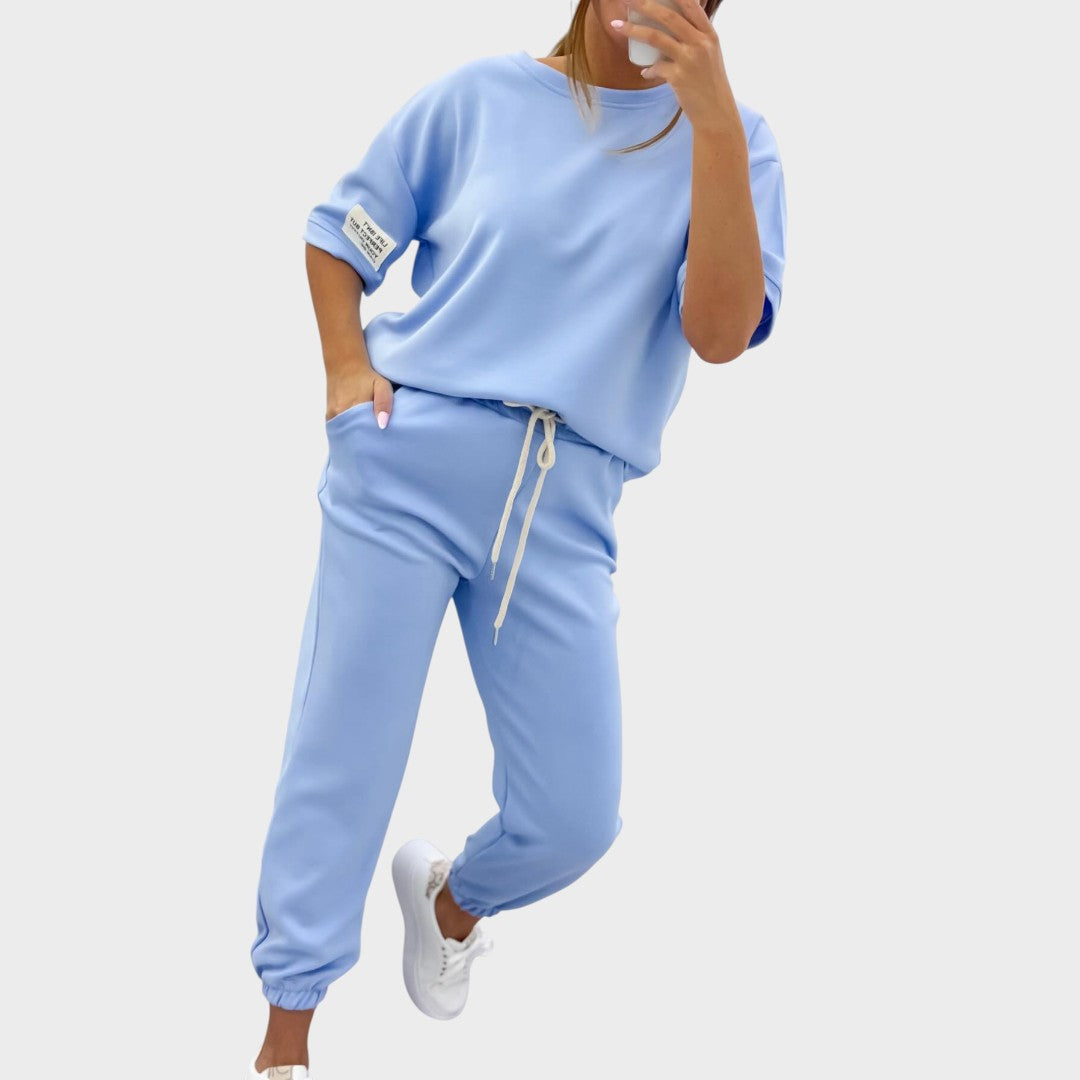 Lucija - Set za opuštanje s kratkim rukavima