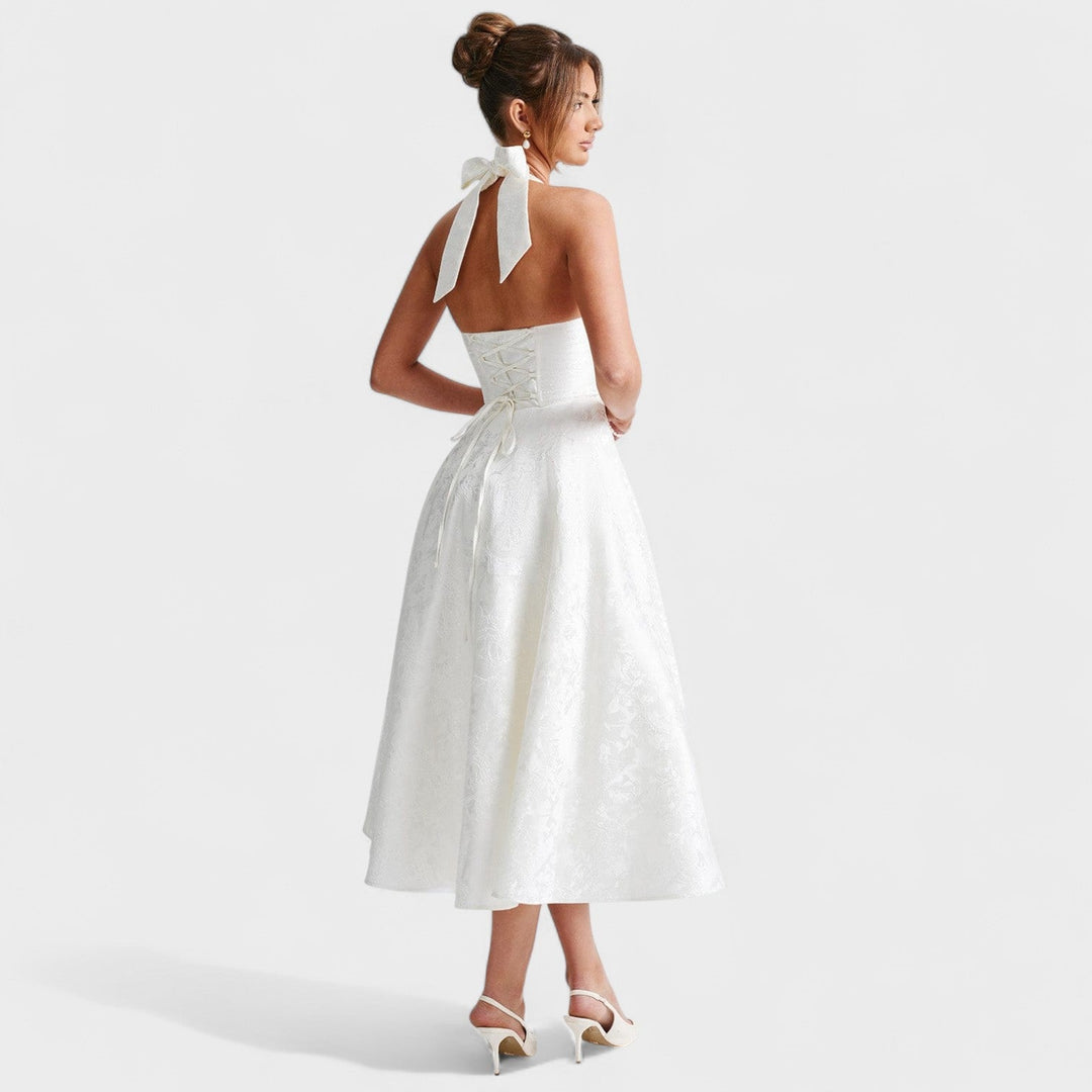Anka – Midi haljina s halter izrezom