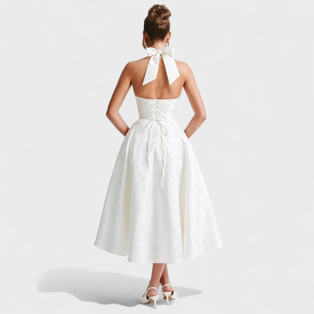 Anka – Midi haljina s halter izrezom