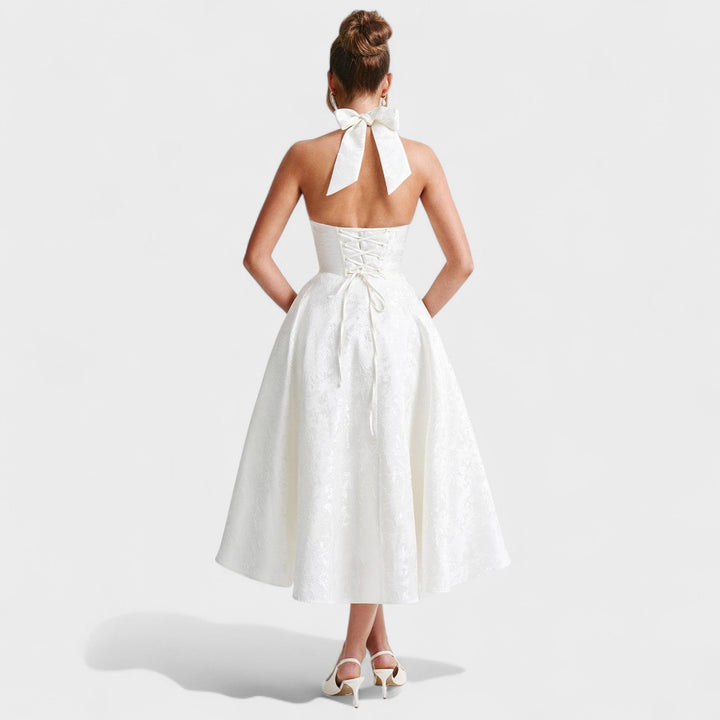Anka – Midi haljina s halter izrezom