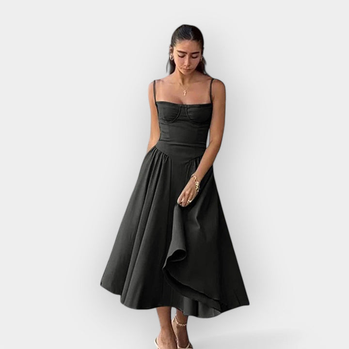 Elegantna Midi Haljina za Ljeto